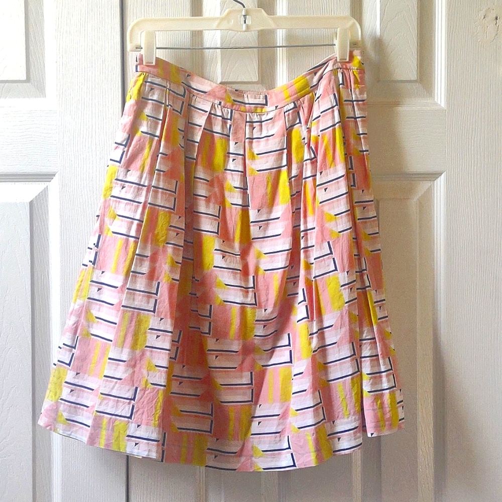J.crew a line pleated skirt